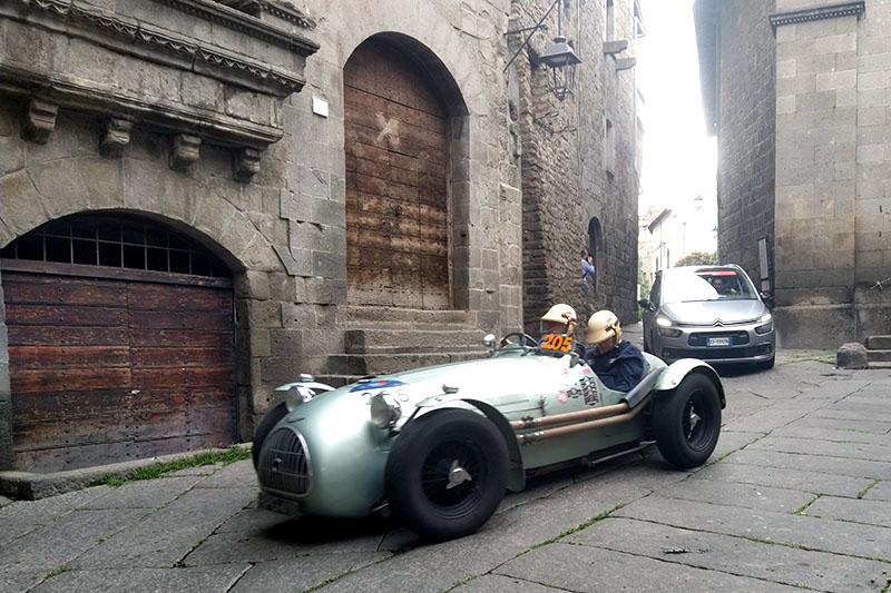 Mille Miglia 2023 a Viterbo