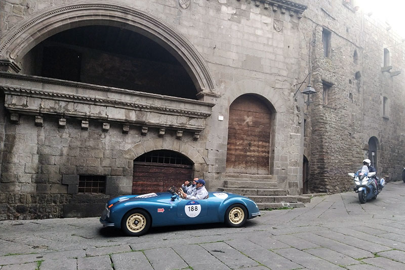 Mille Miglia 2023 a Viterbo