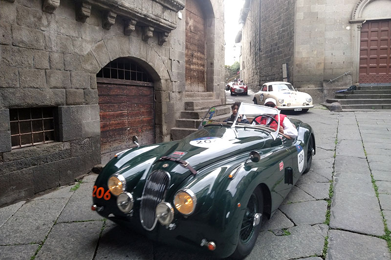 Mille Miglia 2023 a Viterbo