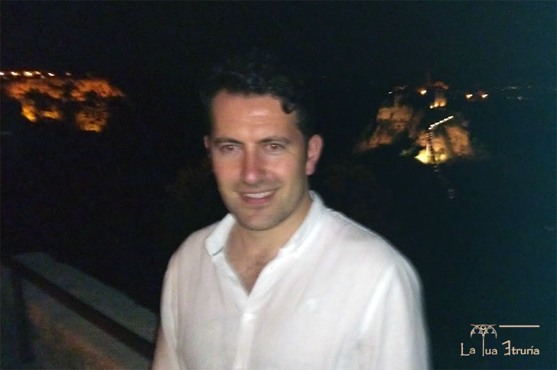 Notte delle luci - illuminazione rupe Civita Bagnoregio