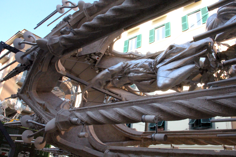 Dies Natalis - montaggio Macchina Santa Rosa