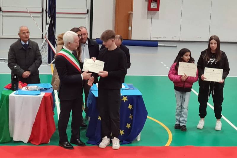 Premiazione atleti vetrallesi 2024