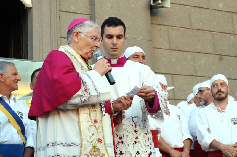 Ritorno in Santuario del Corpo Santa Rosa 