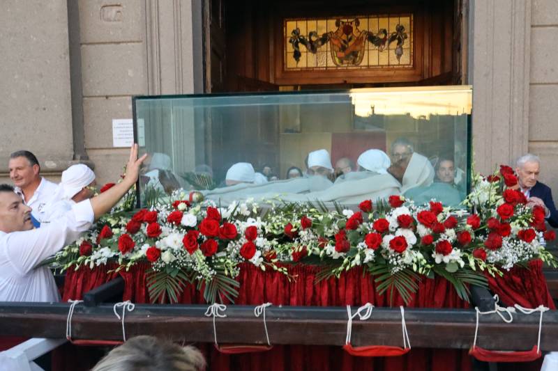 Ritorno in Santuario del Corpo Santa Rosa 