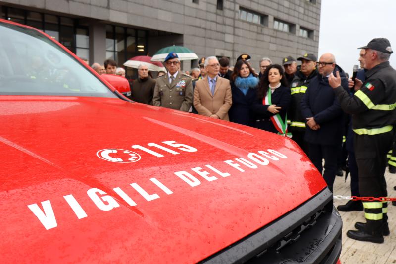 Inaugurazione caserma Vigili del fuoco completata