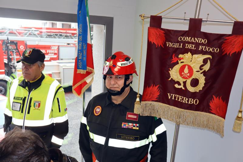 Inaugurazione caserma Vigili del fuoco completata