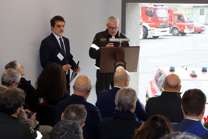 Inaugurazione caserma Vigili del fuoco completata