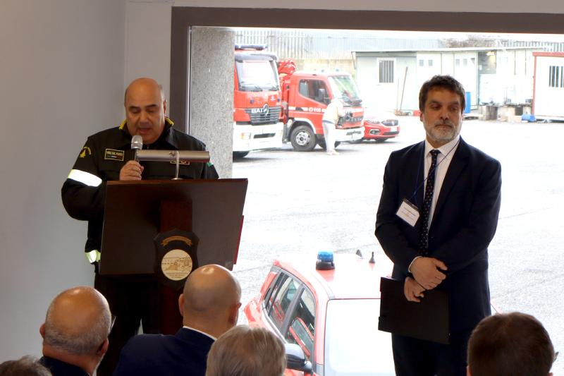 Inaugurazione caserma Vigili del fuoco completata