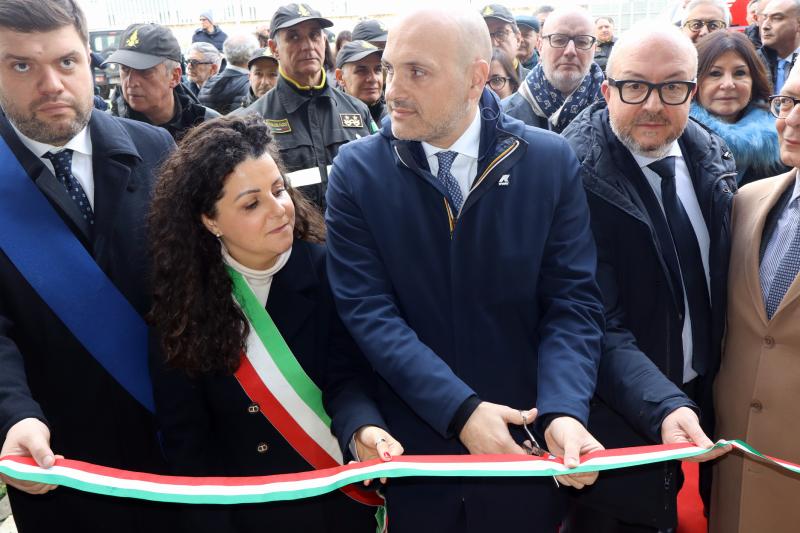 Inaugurazione caserma Vigili del fuoco completata