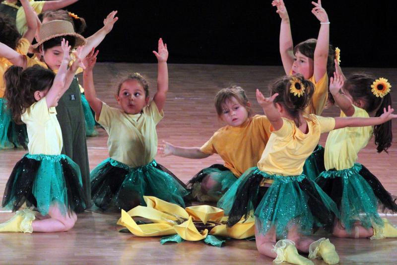 Lo spettacolo dedicato all'arte con tutti gli allievi