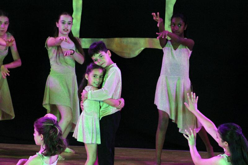 Lo spettacolo dedicato all'arte con tutti gli allievi
