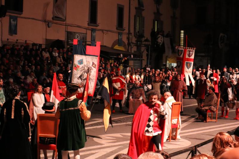 Sagra Castagne - Benedizione cavalieri ed arcieri