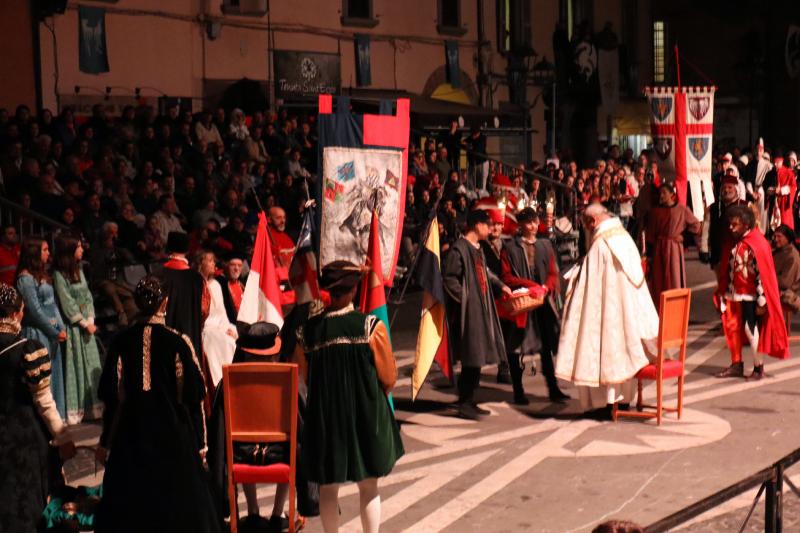 Sagra Castagne - Benedizione cavalieri ed arcieri