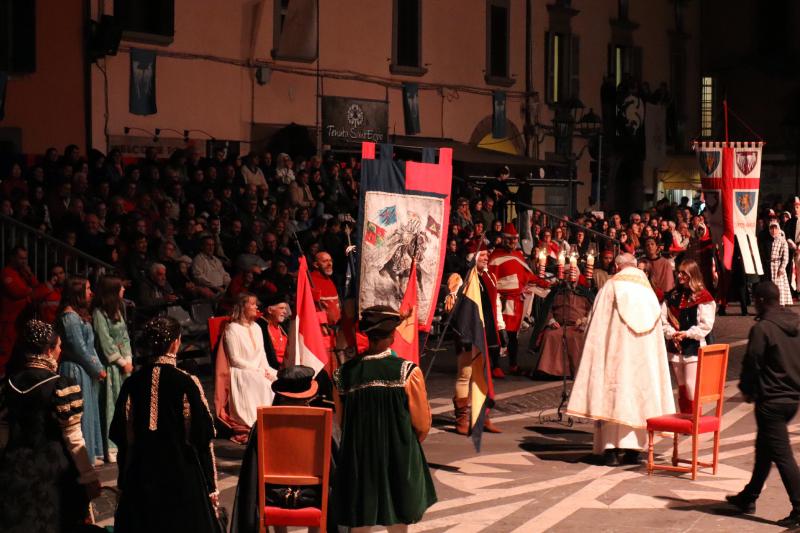 Sagra Castagne - Benedizione cavalieri ed arcieri