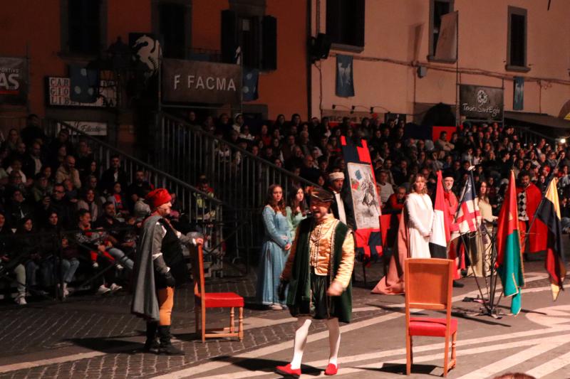 Sagra Castagne - Benedizione cavalieri ed arcieri