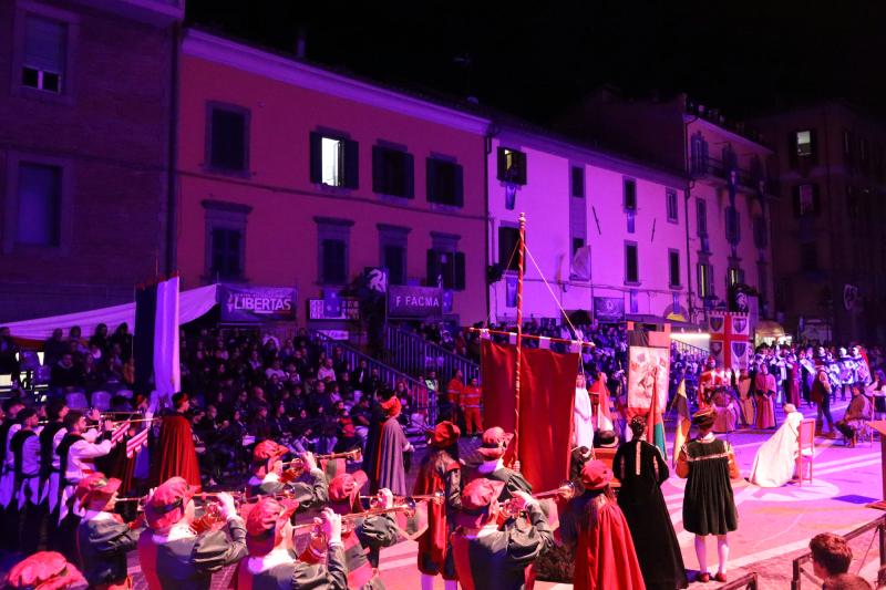 Sagra Castagne - Benedizione cavalieri ed arcieri