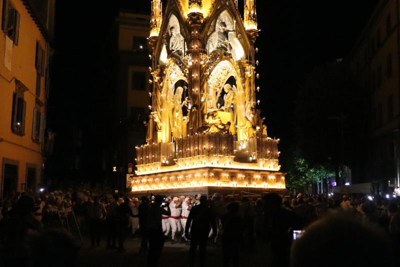 Macchina di Santa Rosa - Trasporto Dies Natalis