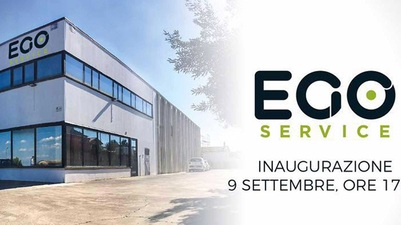 L'invito dell'Ego Service mostra la nuova sede