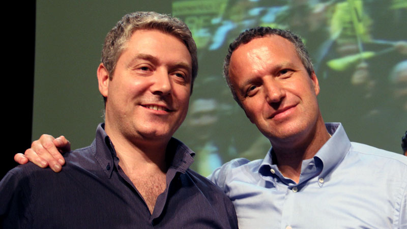Federico Fracassini con Flavio Tosi