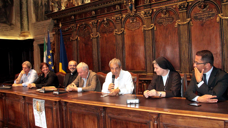 La conferenza stampa di presentazione delle iniziative per il centenario del Patto d'Amore